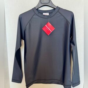Hanna Andersson Black Long Sleeve Rash Guard  NWT